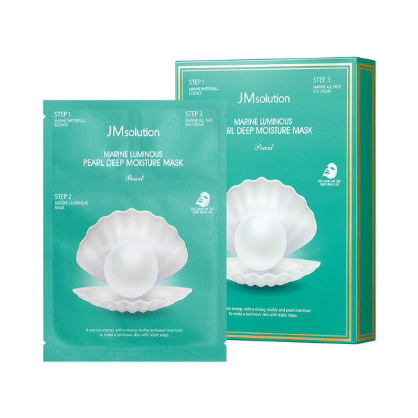 JMsolution Marine Luminous Pearl Deep Moisture 3-Step Mask - 1 Sheet