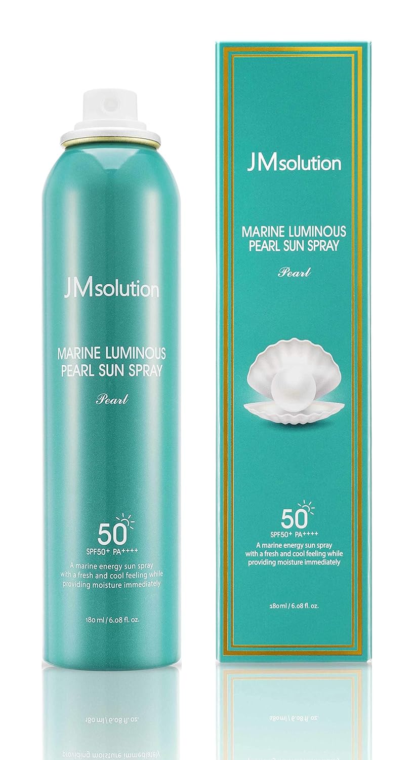 JMsolution Marine Luminous Pearl Sun Spray Pearl SPF50+PA++++ 180 ml