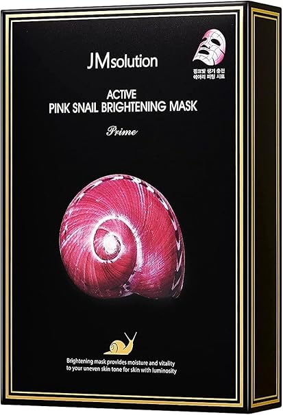 JMsolution Active Pink Snail Brightning Mask Prime (1 Sheet)