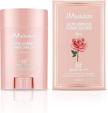 JMsolution Glow Luminous Flower Sun Stick pink SPF50+ PA++++ 21g