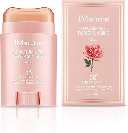 JMsolution Glow Luminous Flower Sun Stick pink SPF50+ PA++++ 21g