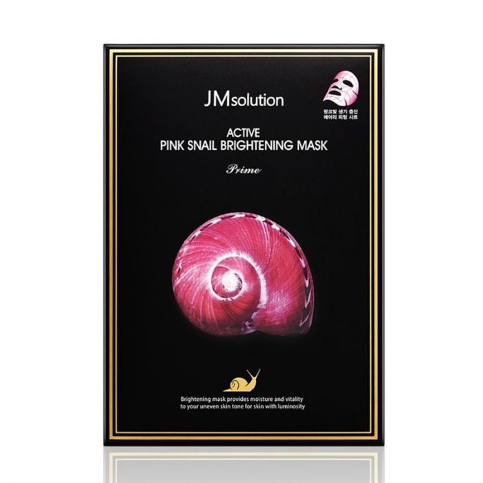 JMsolution Active Pink Snail Brightning Mask Prime (1 Sheet)